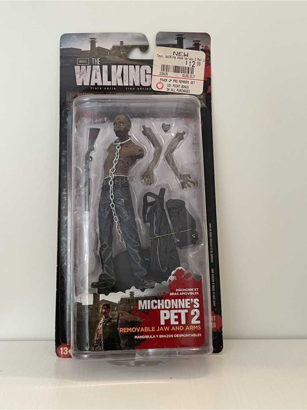 The Walking Dead Series 3 Michonnes Pet 2 Figure McFarlane New